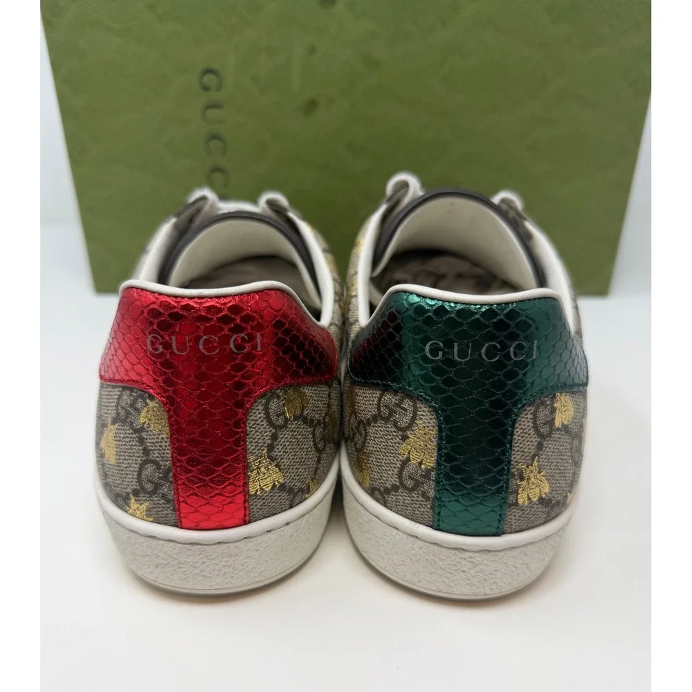 Gucci Ace GG Supreme Bees Sneaker Size 10 US 9 Gucci